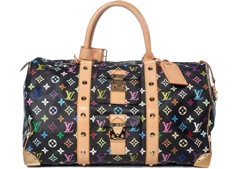 louis vuitton keepall 45 black monogram